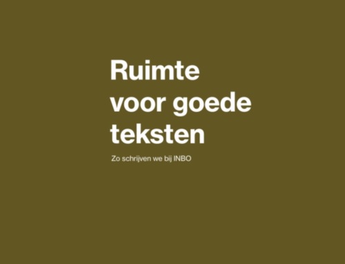 Schrijfwijzer en tone-of-voice
